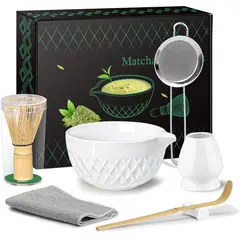 GENERICO - Set para preparacion de matcha ceremonial ceramica