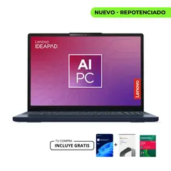 Lenovo - PORTATIL SLIM 3 15IRU8 /AMD RYZEN 5 7520U /16GB LPDDR5 /512GB SSD / WIN 11 PRO
