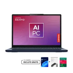 LENOVO - PORTATIL SLIM 3 15IRU8 /AMD RYZEN 5 7520U /16GB LPDDR5 /512GB SSD / WIN 11 PRO