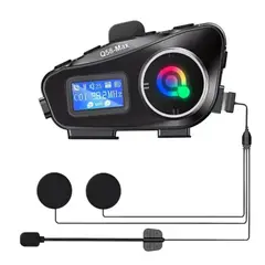 GENERICO - Intercomunicador Bluetooth Para Casco Moto Con Microfono