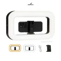 GENERICO - Aro de Luz LED Maquillaje luz tictock Iluminación Profesional para Celular