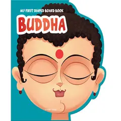 GENERICO - My First Shaped Board Book Illustrated Buddha Hindu Mythology Picture