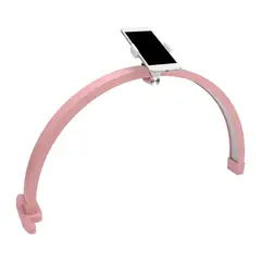 GENERICO - Lampara Led Media Luna Con Soporte Para Celular