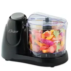 OSTER - Mini Picatodo 2 Velocidades 70W 0.3L Negro