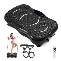 GENERICO - Plataforma Vibratoria Con Bandas Y Control Remoto