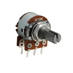 GENERICO - Potenciómetro De Perilla Dual A10K