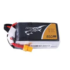 GENERICO - Bateria Lipo Tattu 850mAh 11.1V 75C 3S 1P