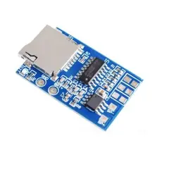 GENERICO - Modulo reproductor amplificador 2w GPD2846A Tf Card Mp3