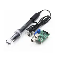 GENERICO - Sensor de pH Líquido con Sonda BNC