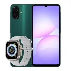 SAMSUNG - Celular Galaxy A07 4Gb Ram 64GB Verde + Obsequio Smartwatch
