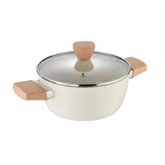 BERGNER - OLLA 26CM CON TAPA NATURALLY NW ALUMINIO FORJADO INDUCCIÃ“N
