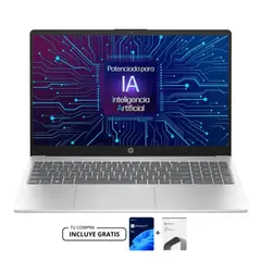 HP - PORTATIL 15-FD0158LA, INTEL CORE i5 1235U, 8GB / 15.6"HD / SSD 512G, WIN 11 PRO
