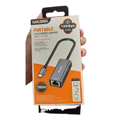 HAVIT - Adaptador USB-C a Ethernet RJ45 KAKUSIGA 100Mbps.