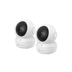 EZVIZ - Combo x2 Cámara de Seguridad Interiores H6C 2K
