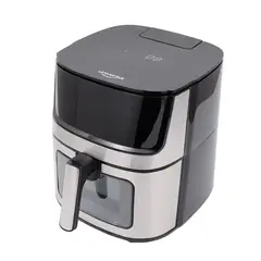 UNIVERSAL - Freidora de aire Inox con función spray: agrega vapor a tus alimentos para que estén jugosos por dentro, crocantes por fuera