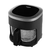 UNIVERSAL - Freidora de aire Vitro Fry con capacidad de 4.2L, cesta de vidrio resistente y duradero, panel digital con 6 modos de cocción.