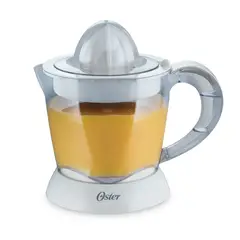 OSTER - Exprimidor de Citricos Blanco para Preparar Jugos