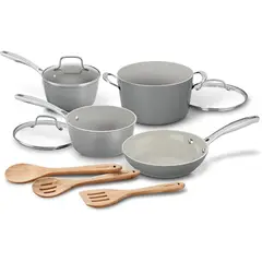 CUISINART - Set de Ollas de 10 pcs GreenGourmet® Complete™ CRA-10C de Cuisinart®