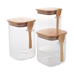 UNIVERSAL - Set x3 contenedores vitro