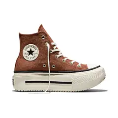 CONVERSE - Botas Ctas Lift Double Stack Mujer-Terracota