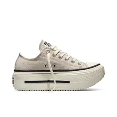 CONVERSE - Tenis Ctas Lift Double Stack Mujer-Beige