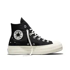CONVERSE - Botas Chuck Taylor All Star Lift Mujer-Negro