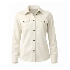 MODA EN CIRCUITO - Camisa-Chaqueta en Cuerotex Premium – Versatilidad 2 en 1