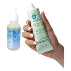 MONTOC MAKEUP - Ácido Hialurónico Facial Y Protector Solar Coreano Invisible