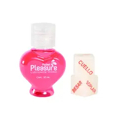 SEN INTIMO - Lubricante Intimo Cereza 20 Ml + Dados Eroticos Pocket Pleasure