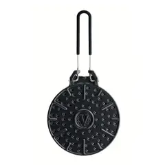 VICTORIA - Parrilla arepas hierro fundido uso estufas induccion gas luz carbon leña 20cms