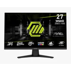 MSI - MONITOR GAMER MAG 274QF X24 - 27 WQHD 240HZ 0.5MS - HDR - RAPID IPS - AI VISION - sRGB 130%