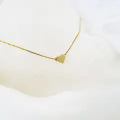 RAVEL - Cadena dije corazón dorado RAVEL.