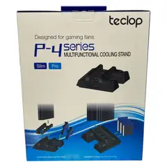 GENERICO - Base Refrigerante Compatible Con Ps4 Slim, Pro, Ps4 Vertical