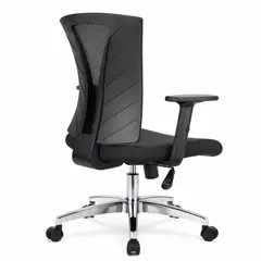 GENERICO - SILLA PRAGA BASE CROMO BRAZOS GRADUABLES SIN CABECERO BASCULANTE