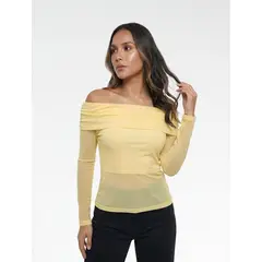 MOLGOA - Blusa Mesh Malla - The Promise