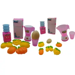 MAZUGI - Set de Accesorios de Cocina con Frutas Juguete Educativo Cocina Infantil