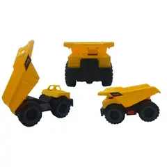 MAZUGI - Volqueta de Juguete con Luz y Sonido Camión de Construcción para Niños