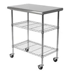 MEMBERS SELECTION - Mesa de Trabajo en Acero Inoxidable 76cms