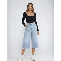 MOLGOA - Jorts Pantalón Jean Corto Para Mujer - The Tampa