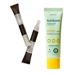 SKIN1004 - Crema Ojos Coreana Y Protector Solar Oil Control Ultraligero