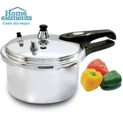 HOME ELEMENTS - Olla A Presión 2 litros Sistema Seguridad