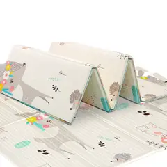 ROUX - Tapete Alfombra Plegable Reversible Antigolpes Para Niños