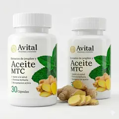 GENERICO - Avital MTC Original x 2 con 30 poderosas capsulas - Importado USA