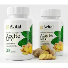 GENERICO - 2 Avital MTC original - Americano - 30 poderosas capsulas - Importado USA