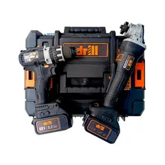 PROTOOL - Combo Taladro + Pulidora Brushless TAPU68MCK Drill + Obsequio