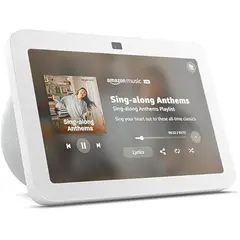 AMAZON - Echo Show 8 - 3ª Generación - Audio Espacial 3D Alexa Blanco