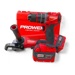 PROTOOL - Combo Taladro + Pulidora TAPU68R + Obsequio