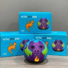 AMAZON - Echo Dot 5th Gen Kids Dragon Con Asistente Virtual Alexa 110v240v