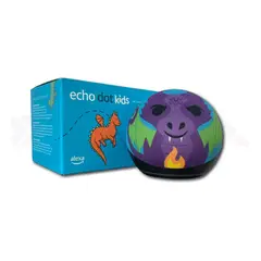AMAZON - Echo Dot Echo Dot 5th Gen Kids con asistente virtual Alexa dragon