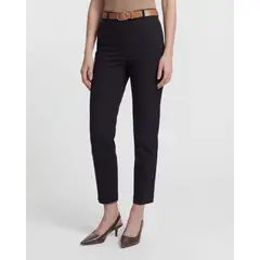 PATPRIMO - Pantalón Unicolor Tipo Chino  Para Mujer Negro